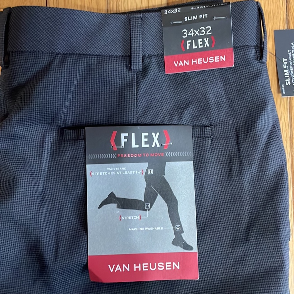 Van Heiden Slim Fit Mens dress pants